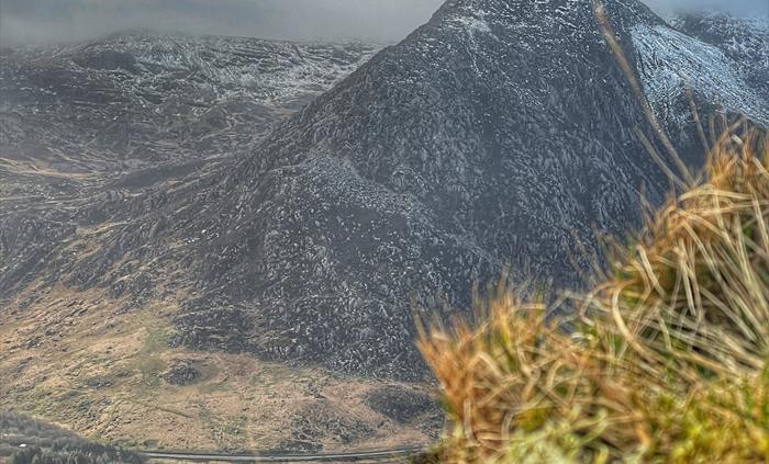 View of tryfan taken whilst on a hike up pen yr ole wen